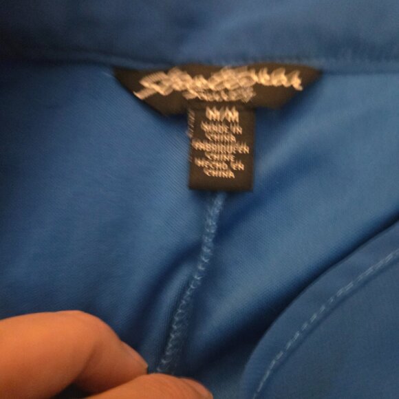 Speechless M Cobalt Blue Chiffon High-Low Maxi Skirt with Shorts Liner - Picture 4 of 4